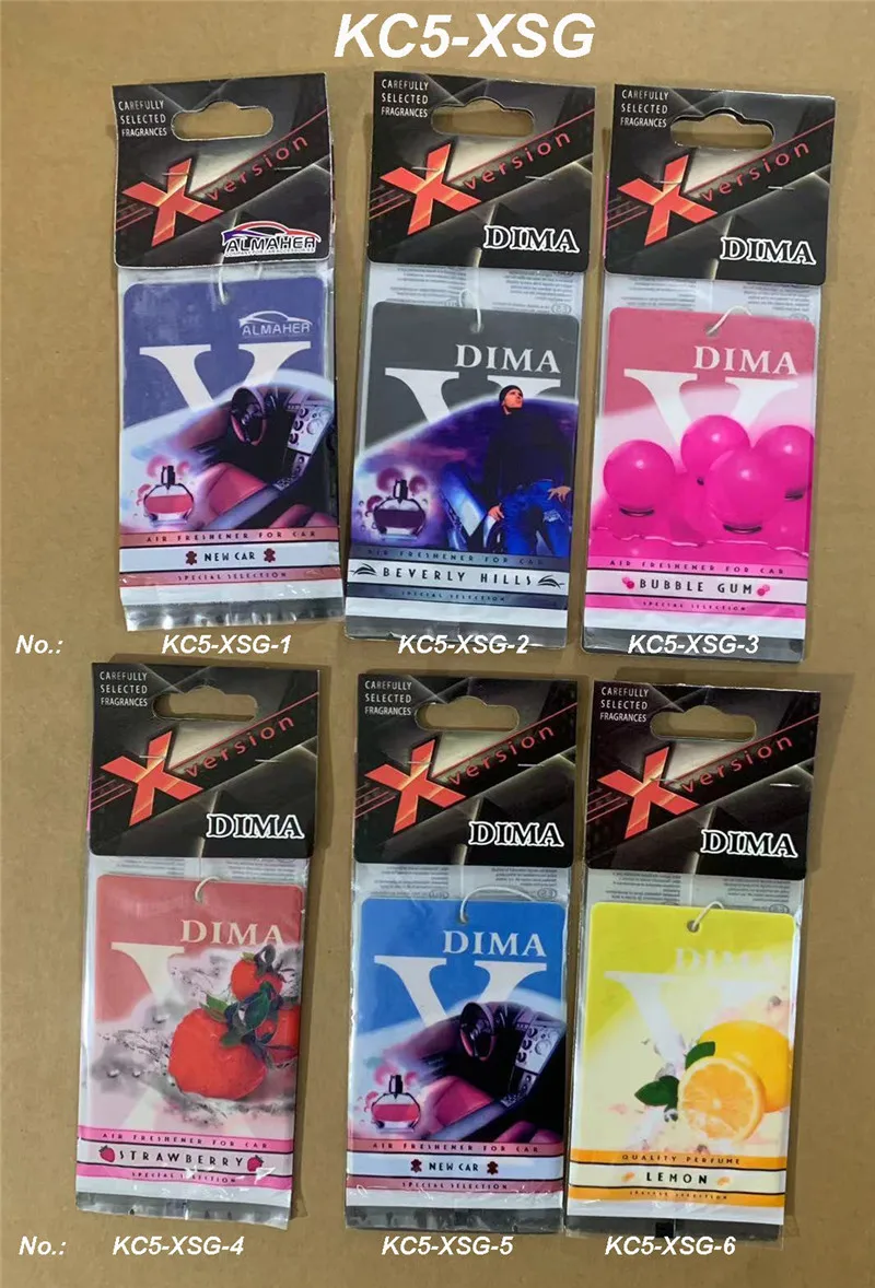 Promotional wholesale hang perfume flavor household aroma fragrance diffuser paper airplane auto vehicle car vent air freshener