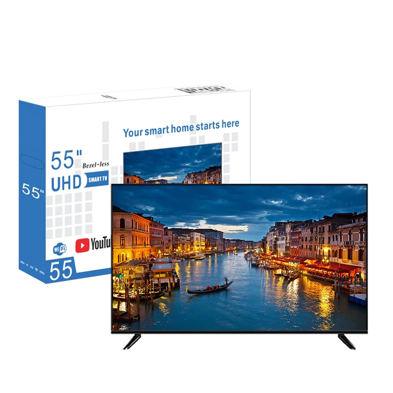 55inch Hotel Living Room Television 4K Ultra HD LED Tv 55 Inch Smart Tv Price