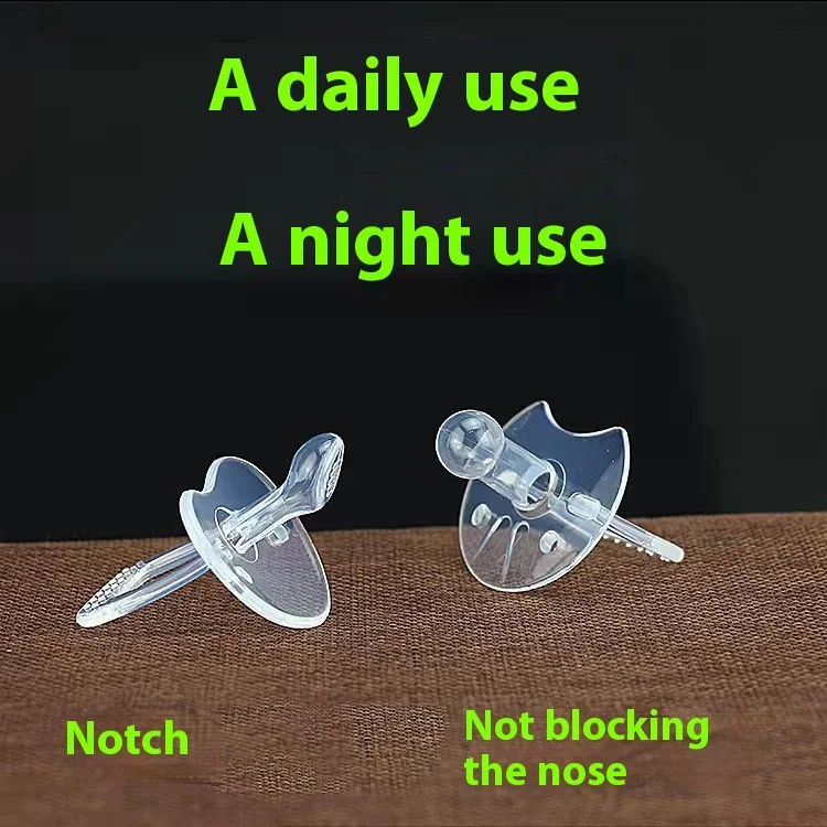 Baby Weaning Pacifier Products Daytime Nighttime Soft Silicone Soother Pacifier For Nursing Boys Girls Sleeping Teether Nipple