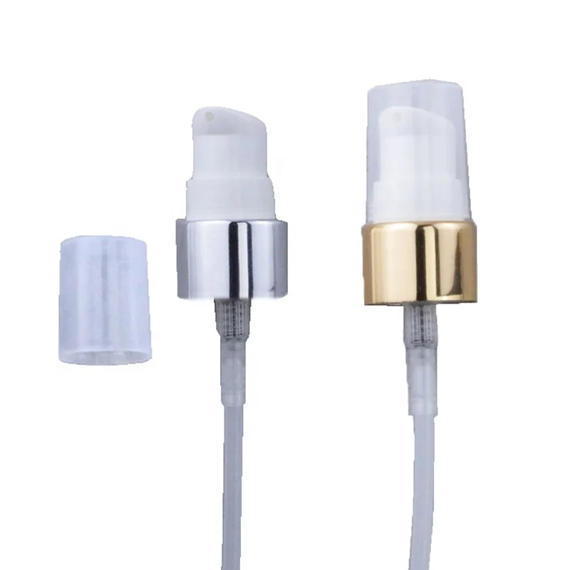 18mm 18 410 Manufacture Skincare Packaging Cosmetic Oil Serum Facial Cleanser treatment Foundation Cream pump