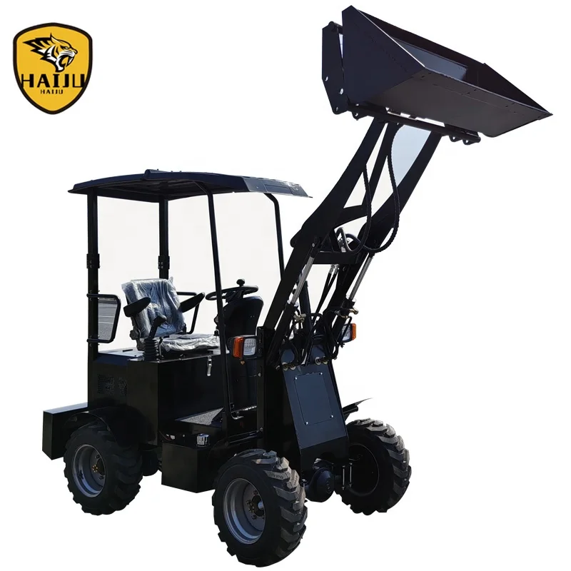 500kg Electric Mini Wheel Loader with Battery