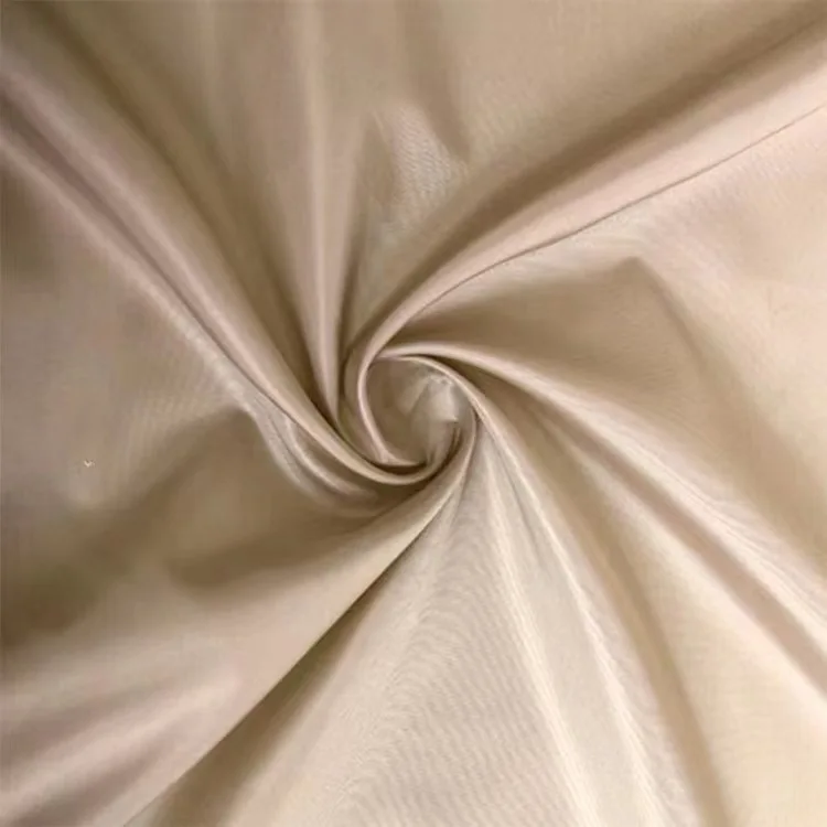 Wholesale 170T  190T Coated with PA PU 100% Polyester Taffeta Fabric Lining