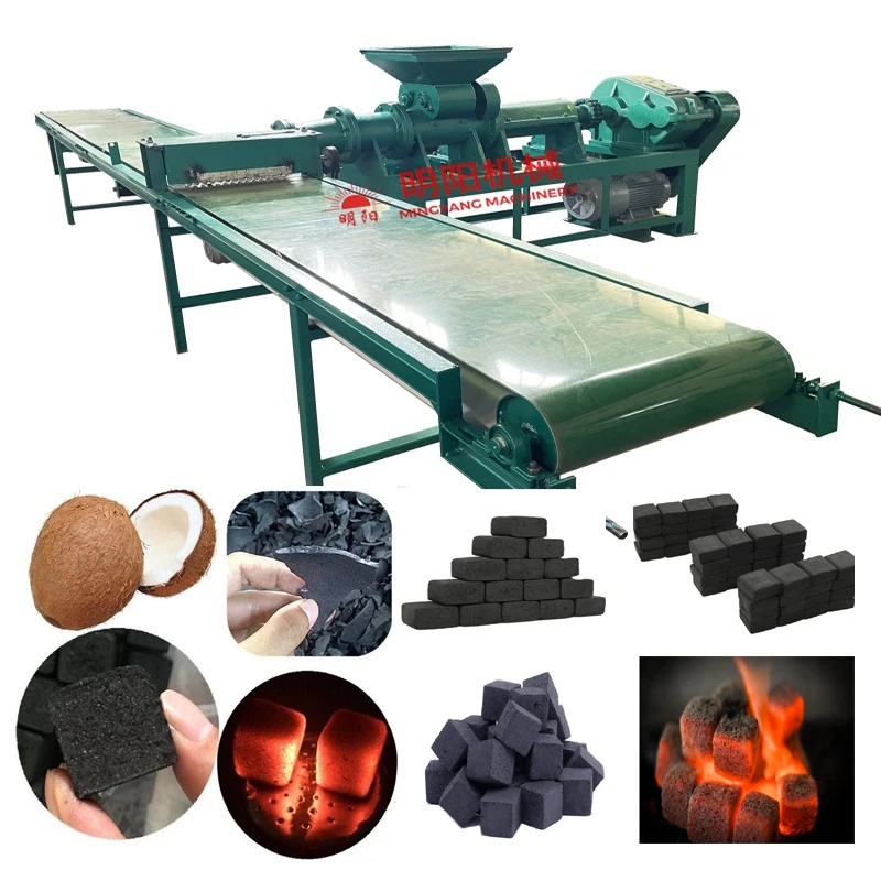Factory Price South Africa Charcoal Briquette Screw Extruder Making Machine