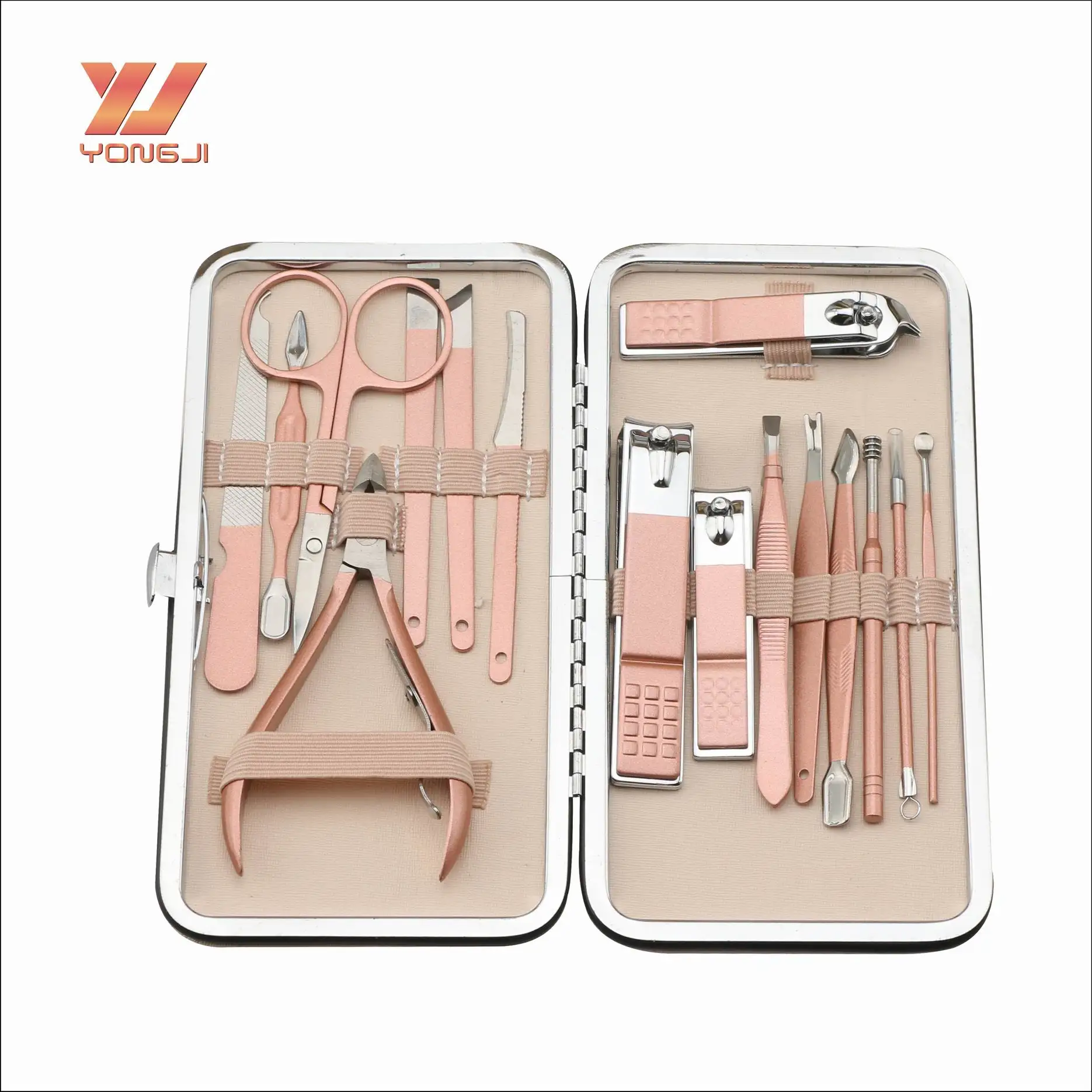 Original factory custom nail clippers set stainless steel professional manicure set