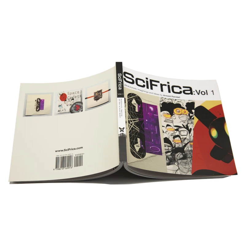 Professional High Quelitiy Custom Paperback Magazine Brochure Book Printing