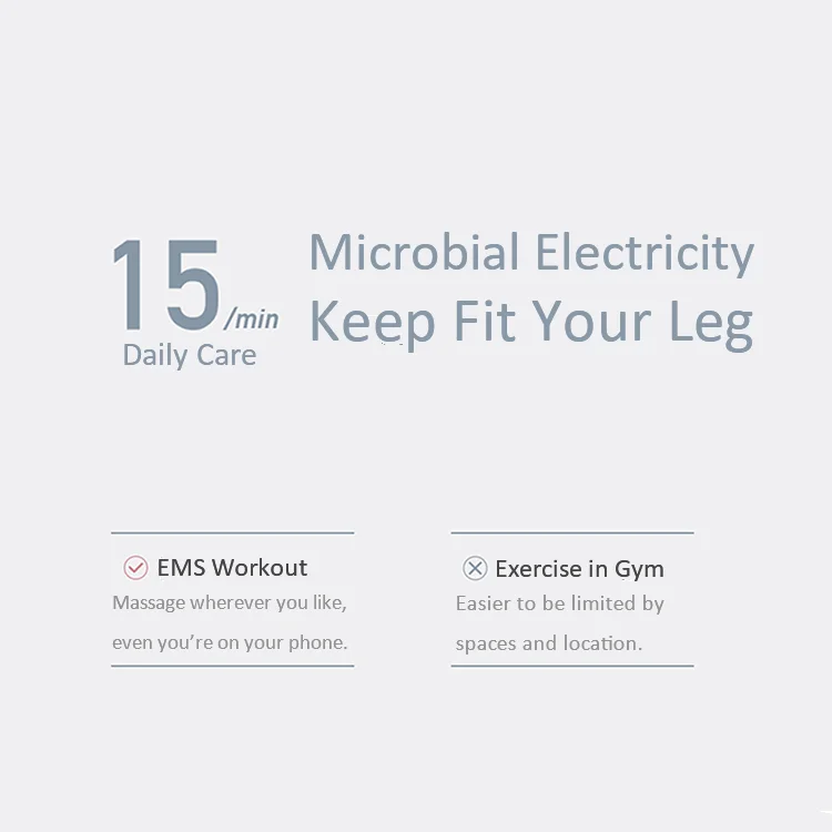 2022 Best Gift Folding EMS Foot Massage Stimulator Cellulite Feet Massager for Fitness Sports Legs