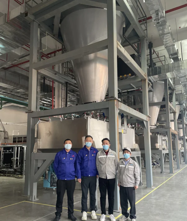 solar film EVA POE  mixing machine vertical mixer granular with liquid reactor