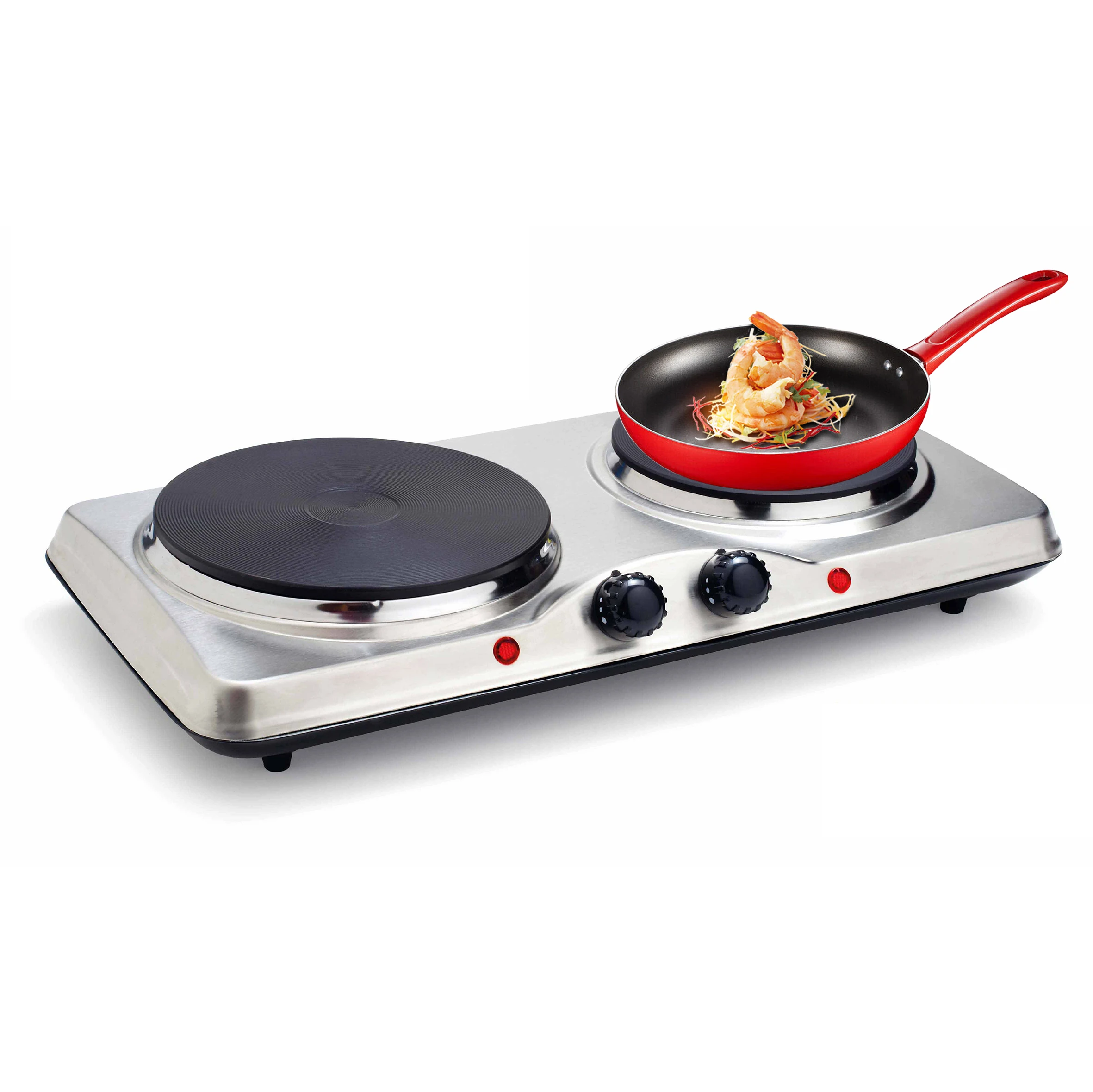New Style Double Rotary Switch Home Kitchen Appliance Cooking Stove Pot Electric Hotplate Stove Without Gas