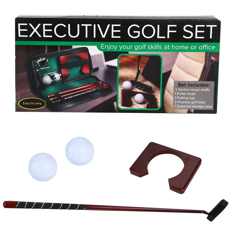 Custom Indoor Executive Club Gift Office Mini Golf Set