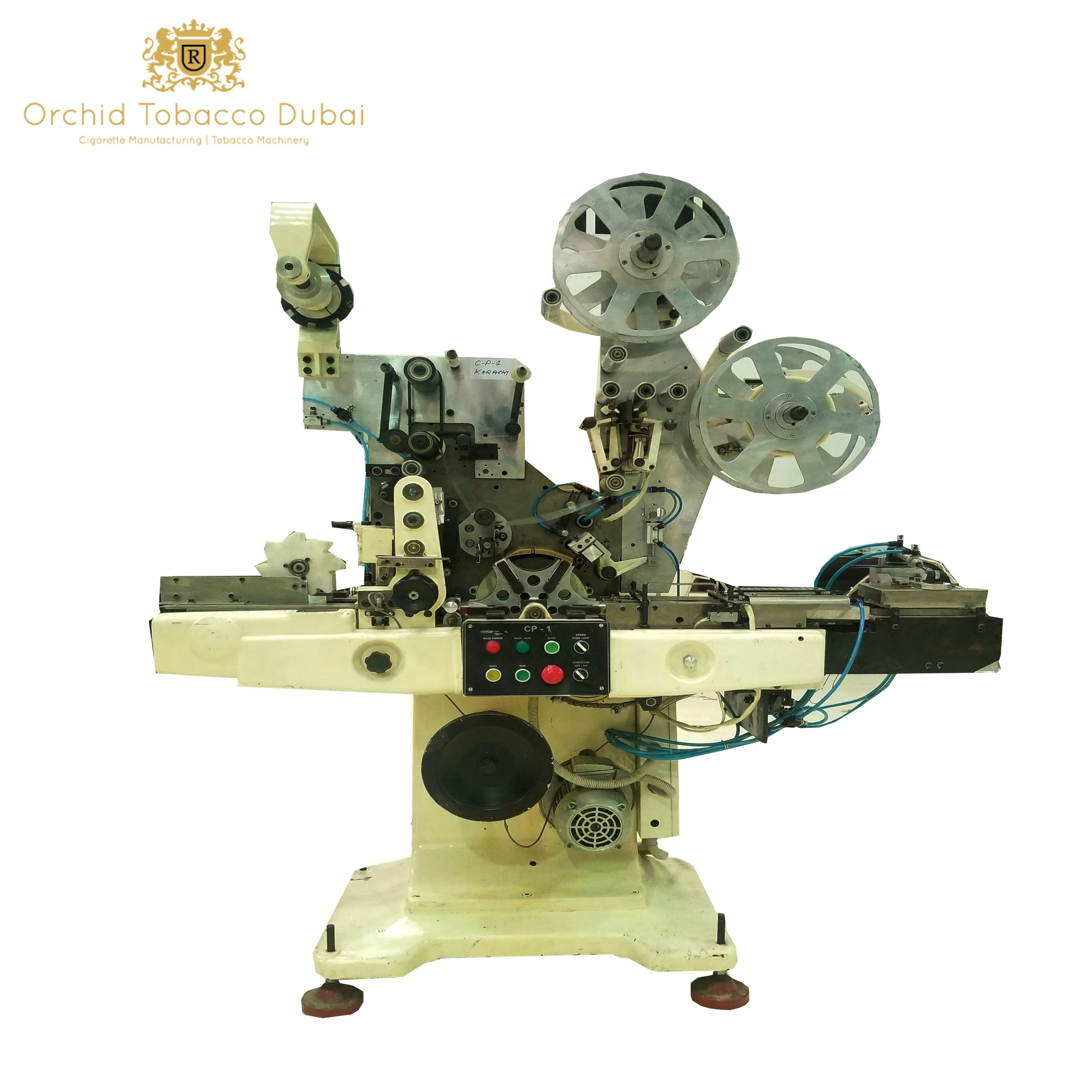 Automatic Cigarette Packing and Wrapping Machinery, Molins CP-1 Cigarette Wrapping Machine