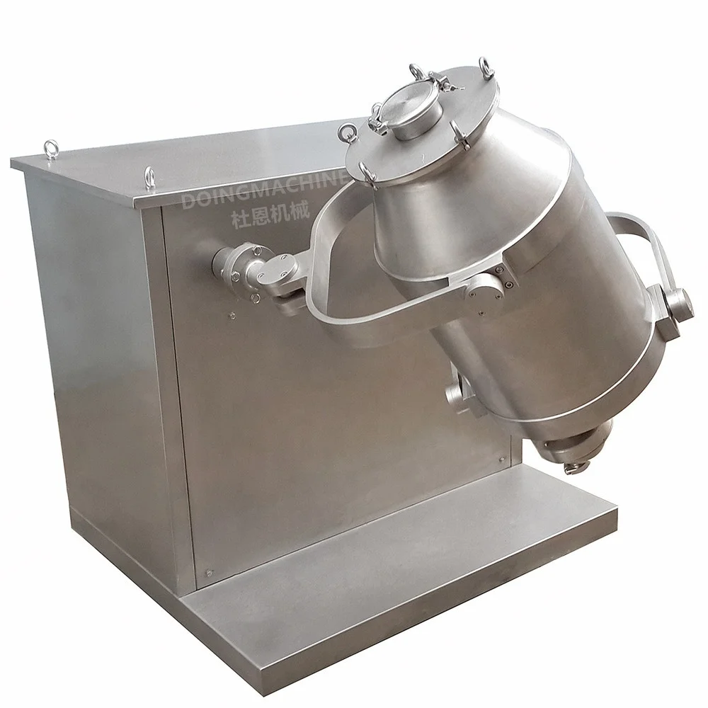 3D powder mixer tumbler