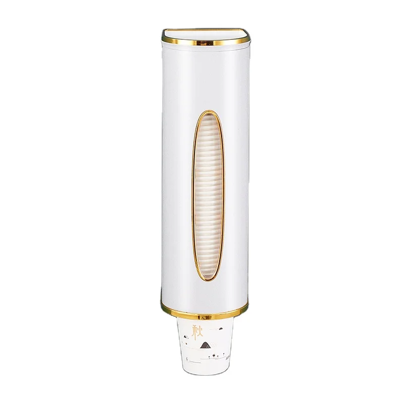 Пластиковый держатель для бумажных стаканчиков, одноразовый стаканчик, стойка для хранения от пыли, домашний кухонный диспенсер для воды, держатель для стаканчиков, диспенсер