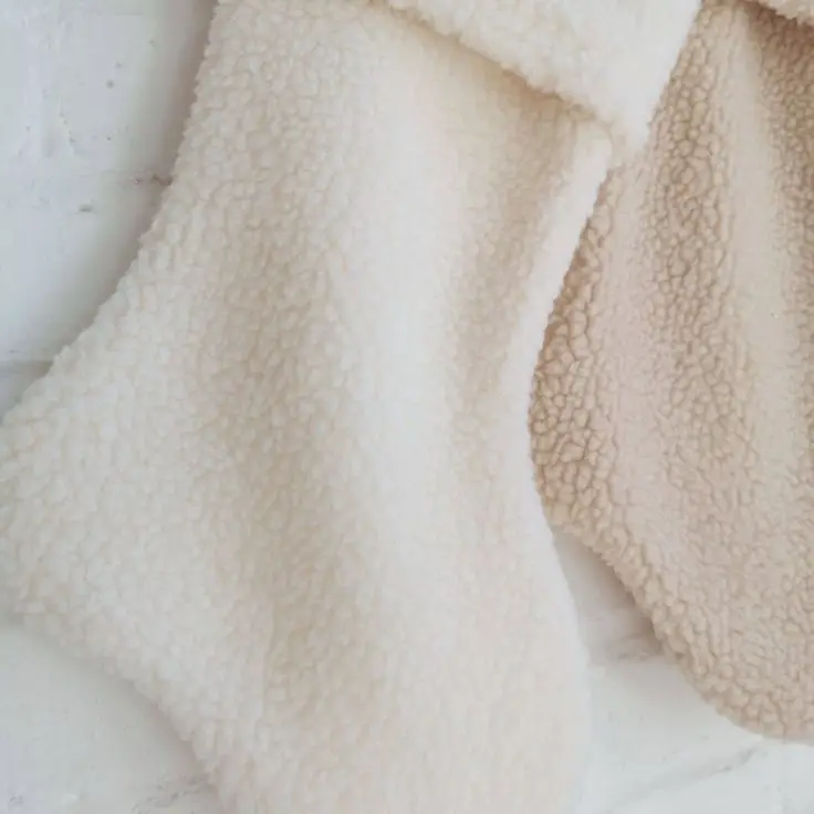 Wholesale Personalized Christmas Stocking Luxury Stockings For Embroidery Custom Christmas Stocking