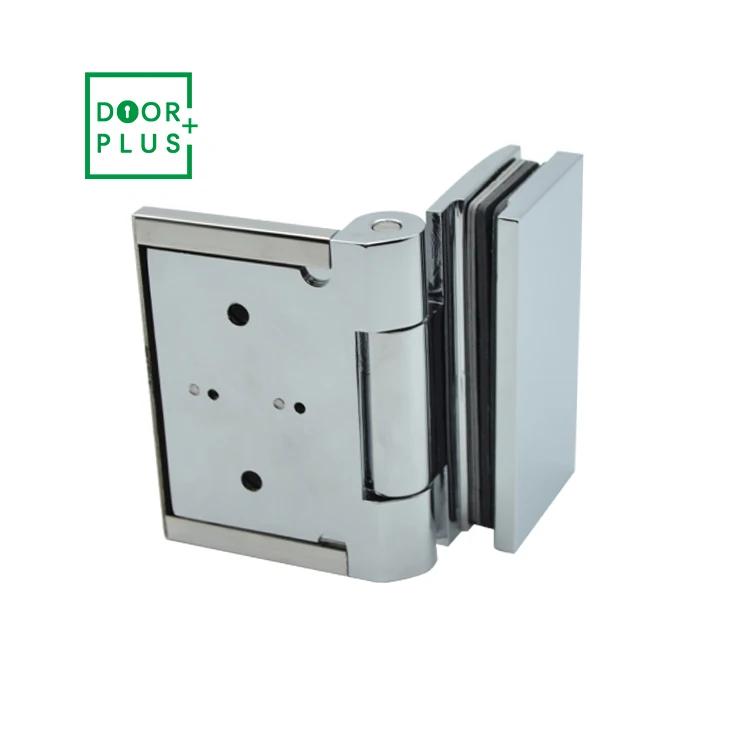 Doorplus Hinges Hidden Screw Modern Hinge Glass Bathroom Brass Material Glass Shower Door Hinge