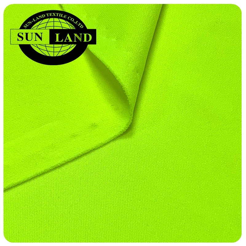 26 AW Clothing 75D PK Interlock 100% Polyester Knit Jersey Fabric for Uniforms and Sports Wear