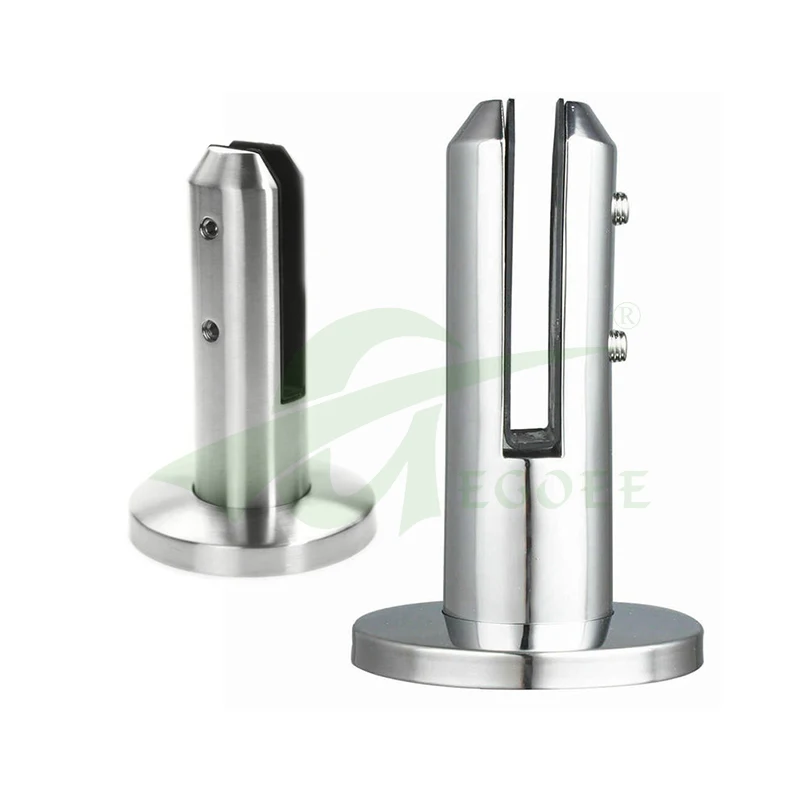 Factory stainless steel indoor stair railing accessories custom color outdoor balcony deck fence glass spigot