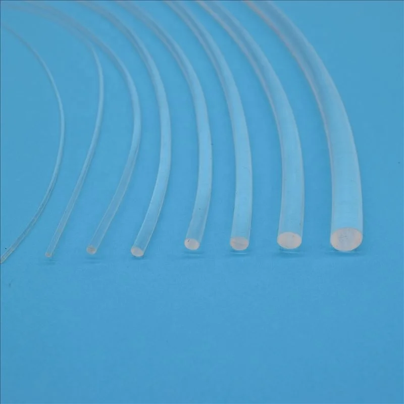 100m X Supper Bright 1.5mm~14m Diameter Solid Core Side Glow Optic Fiber Cable Transparent PMMA Optic Fiber Cable