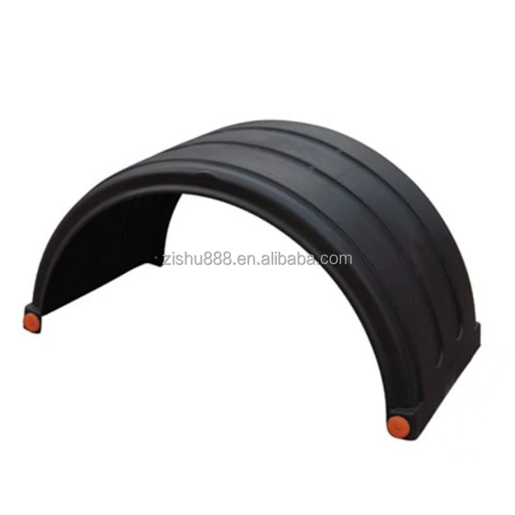 China manufacturer truck body spare parts PE single axle truck fenders