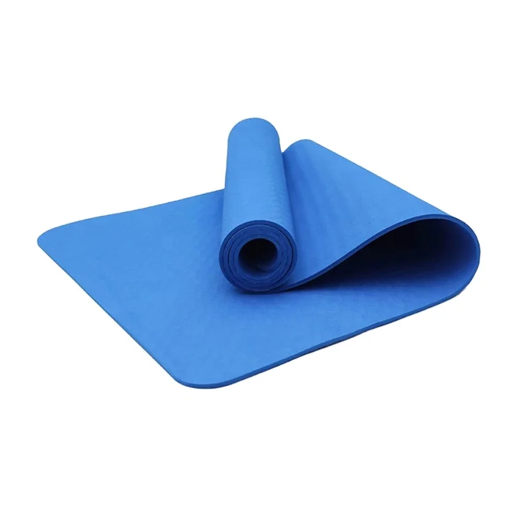 Wholesale yoga mat can be customized yoga mat Logo size color design material is suitable for sports tpe yoga mat