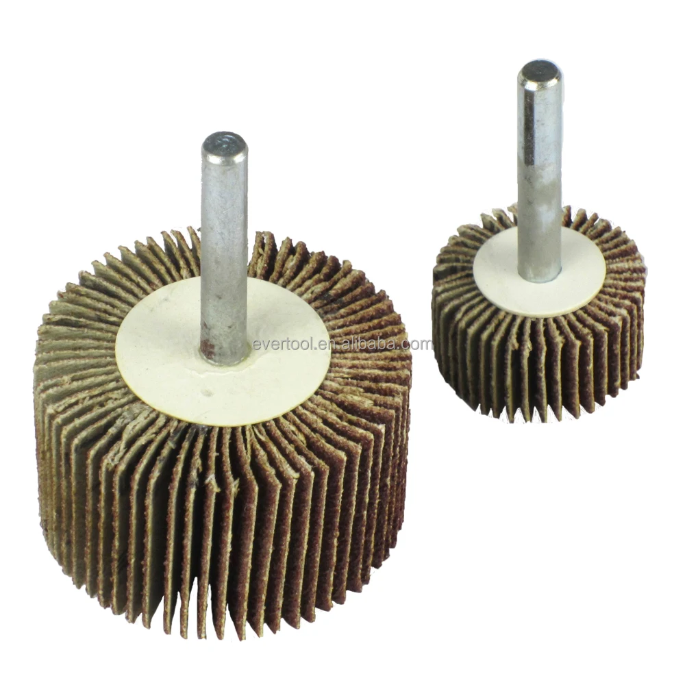 EVERTOOL Aluminum Oxide Abrasive Flap Discs T27 T29 Metal Polishing Flap Wheels Abrasive Mop