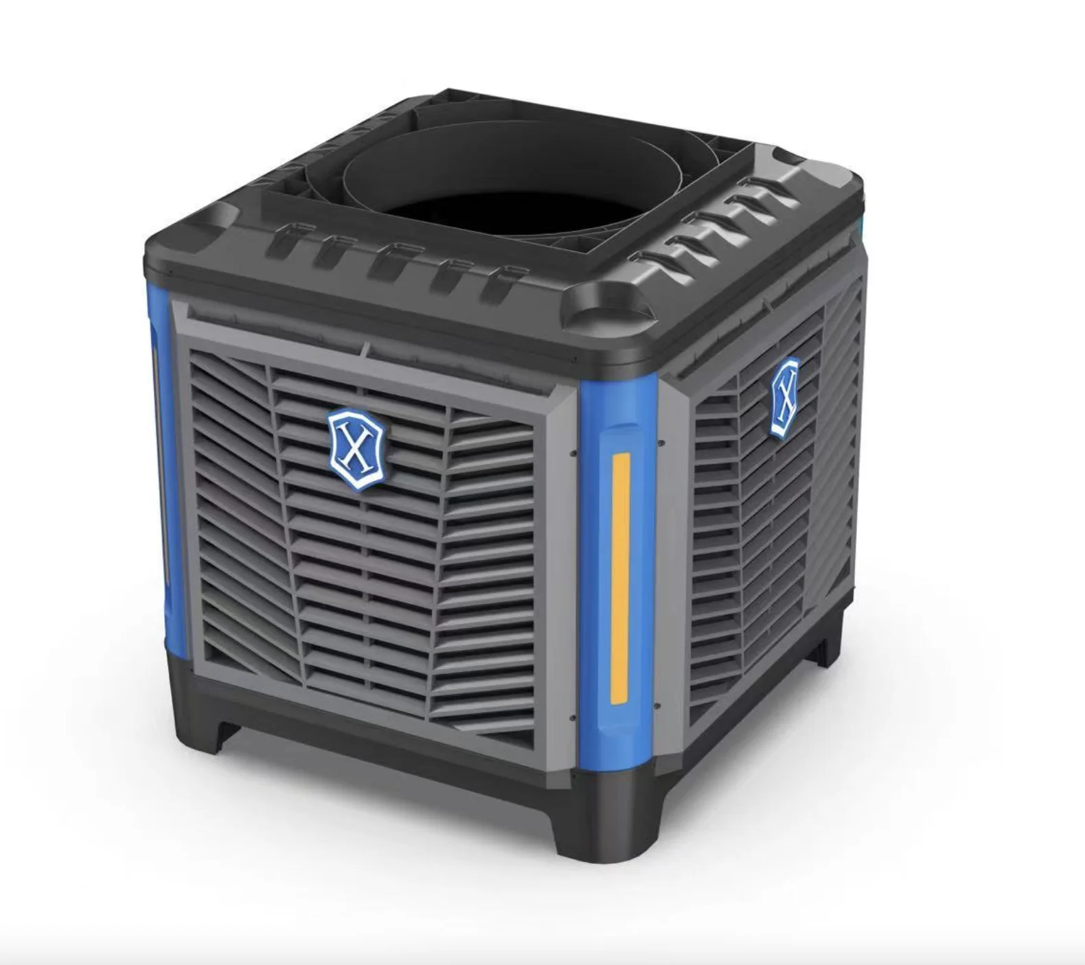 
 2021 новый дизайн, Прямая поставка с завода, Испарительный воздушный охладитель, осевой вентилятор  