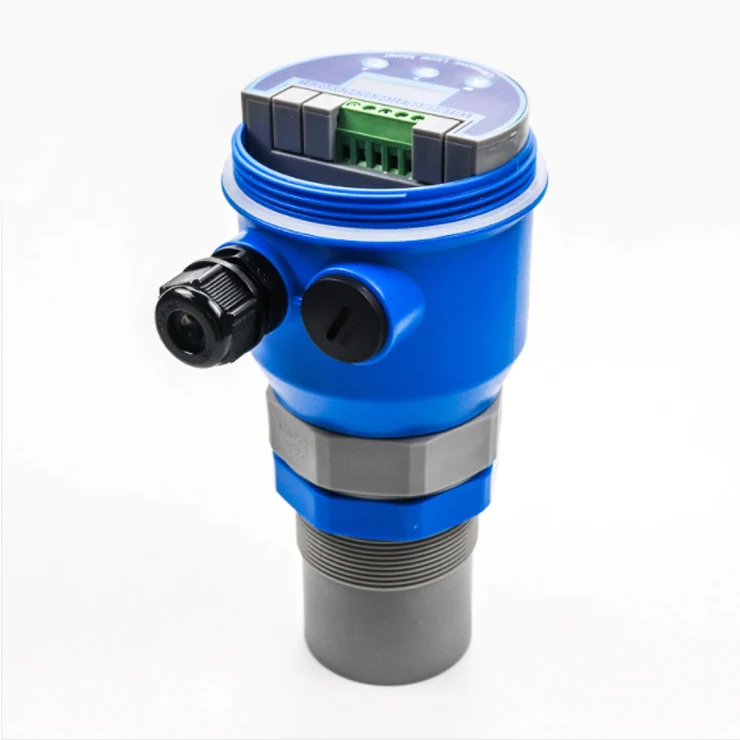 ultrasonic water oil tank w/temperature water level controller wireless ultrasonic level sensor iot meter transmitter