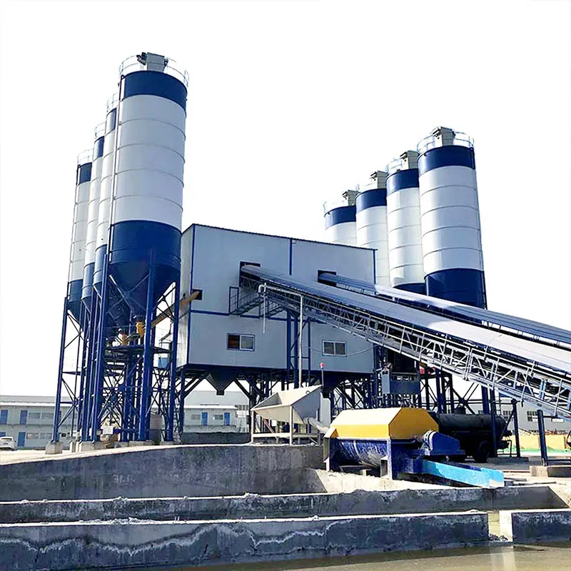 ZEYU Factory Manufacture HZS270 China Manufacturer Diesel Cement jet Grouting Mixer And Agitator Concrete Mixing Plant For Sale