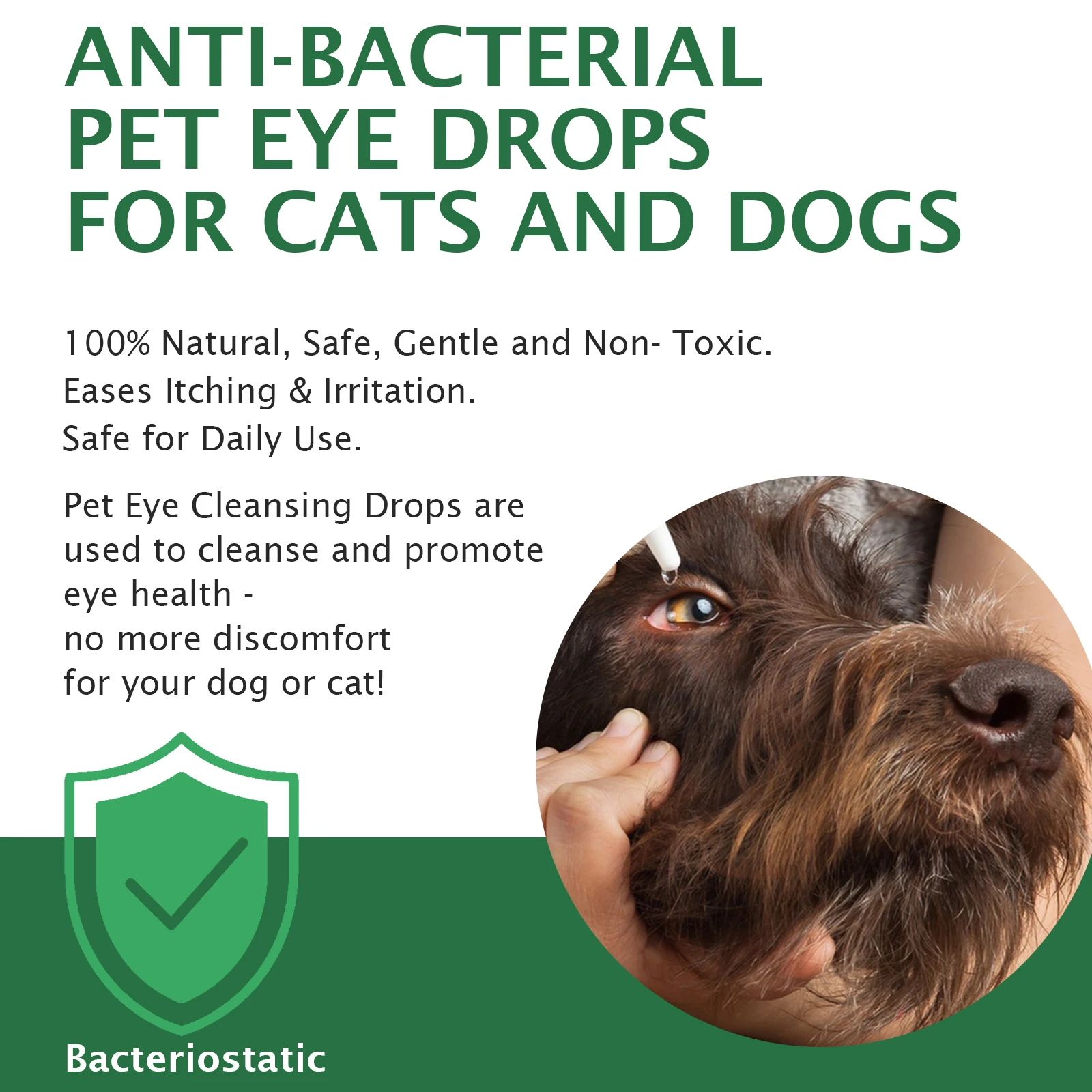 Custom Logo Pet Grooming Ear Care Infection Treatment Drops Ultra-OTIC Liquid Ear Cleaner for Dogs Cats Puppies