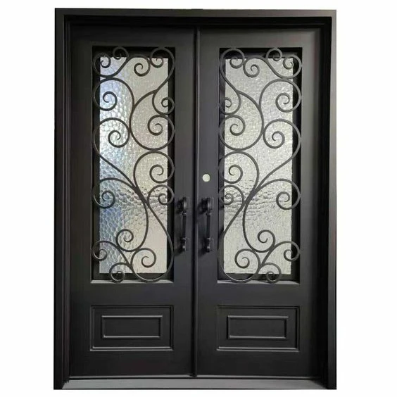 indian good cheap new wrought iron grill window doors designs