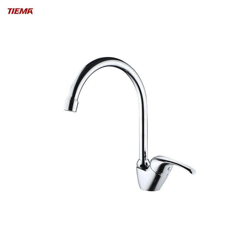 high quality instant heating chrome economical single handle kitchen sink mixer