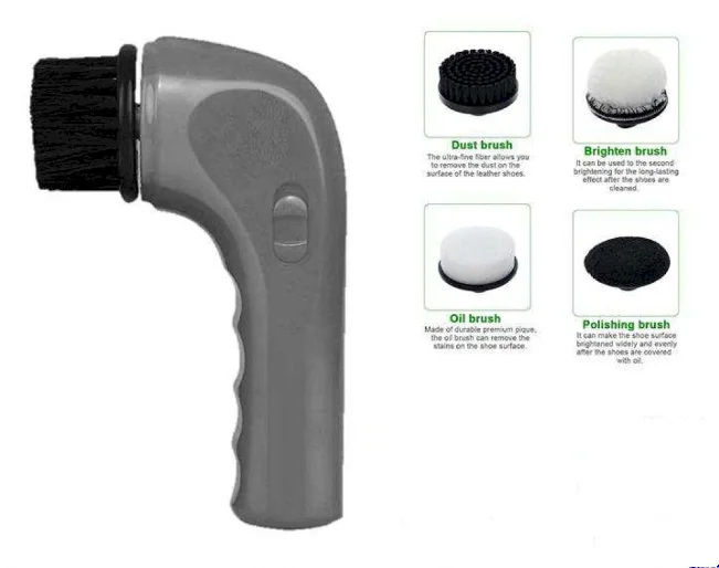 Аккумуляторная электрическая щетка для обуви