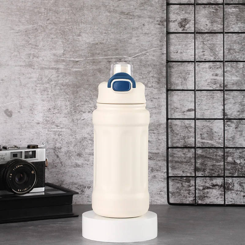 800ML-1000ML Custom Logo 316 Stainless Steel Sports Travel Camping And Toddler Pee Training  Water Cup