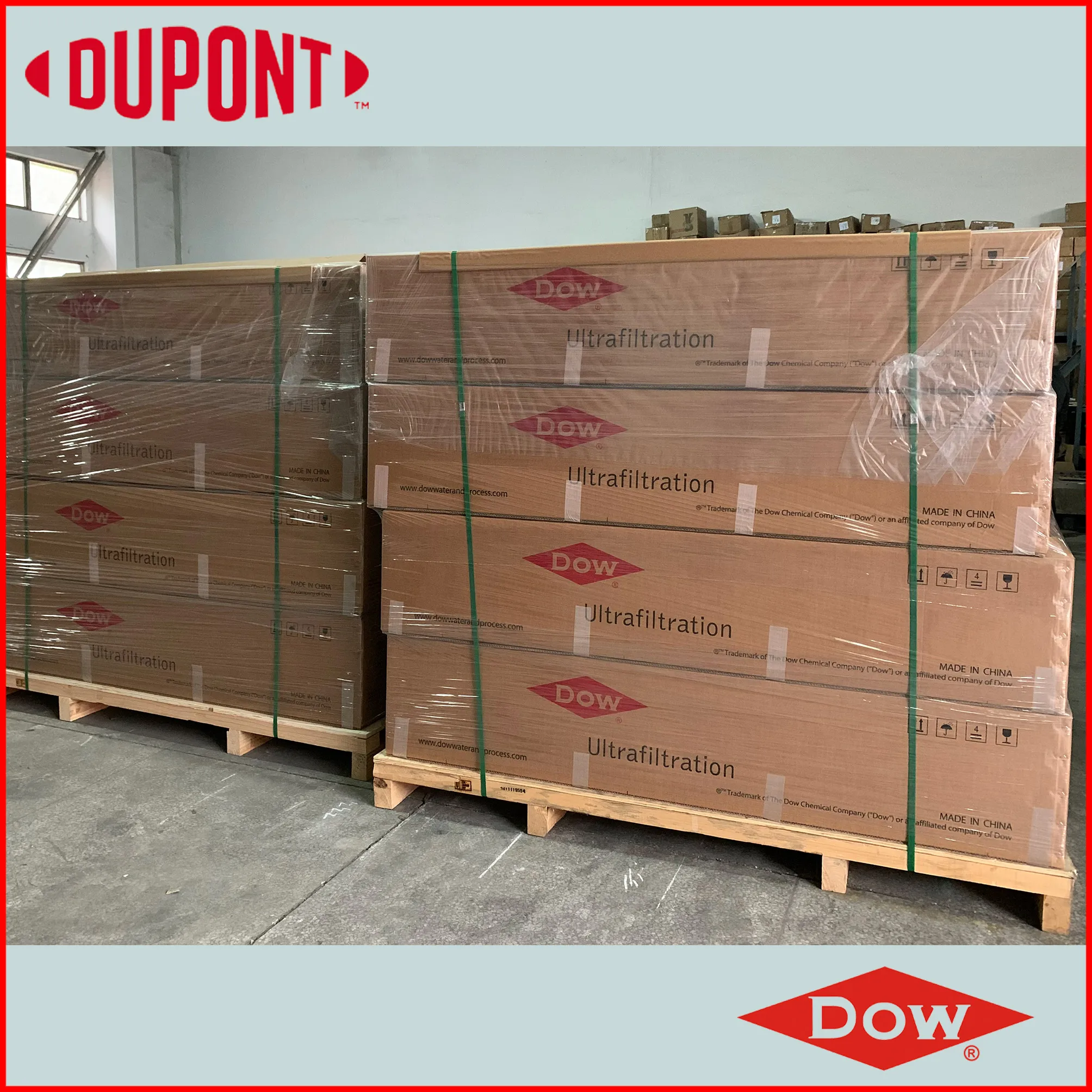  DUPONT Dow при помощи ультрафильтрации (UF) мембрана модуля SFP-2860