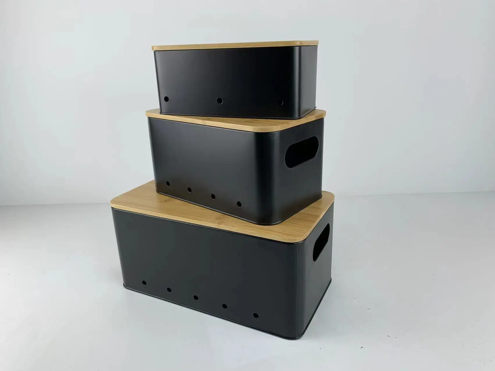 BX kitchen potato onion and garlic pots, potato storage box canister, onion garlic containers