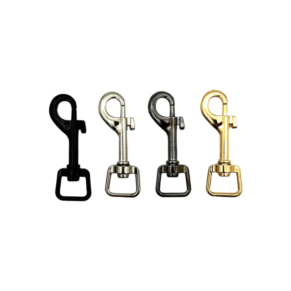 13mm 16mm 20mm Metal Swivel Lobster Clasp Trigger Clip Loop Snap Hook for Dog Pet Leads Leash Hardware Sewing DIY Accessory