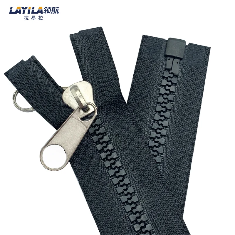 
Multi-Colored 80-500cm Oversize Zipper Big Teeth No.10 Delrin Zip For Tents 