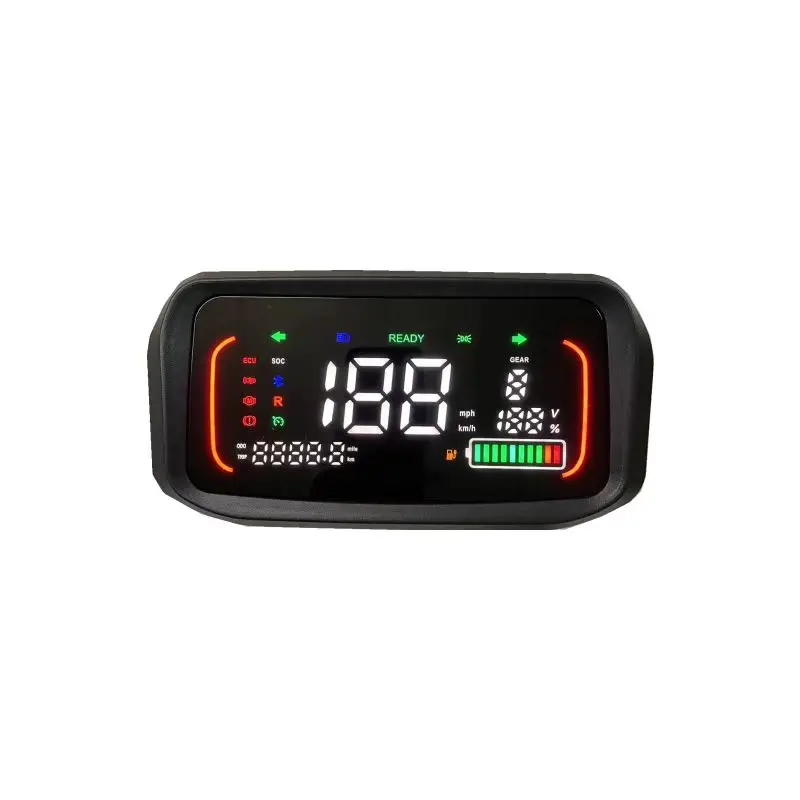 Electric instrument assembly LED display screen 3-digit display intelligent speedometer