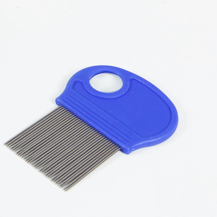 Head Lice Remover Nit Removal lice Comb with Magnifier Fine Metal Teeth for Dogs Cats Pet Human Grooming Remove lice