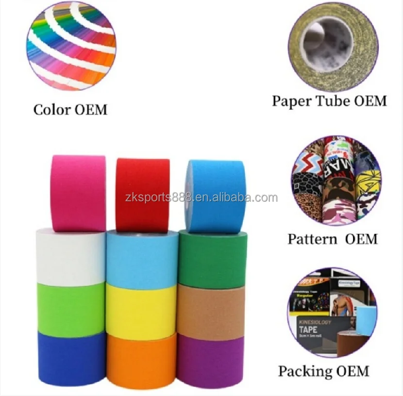10cm * 5 m Indoor and outdoor sports KT Muscle Kinesios Tape Kinesiology Tape