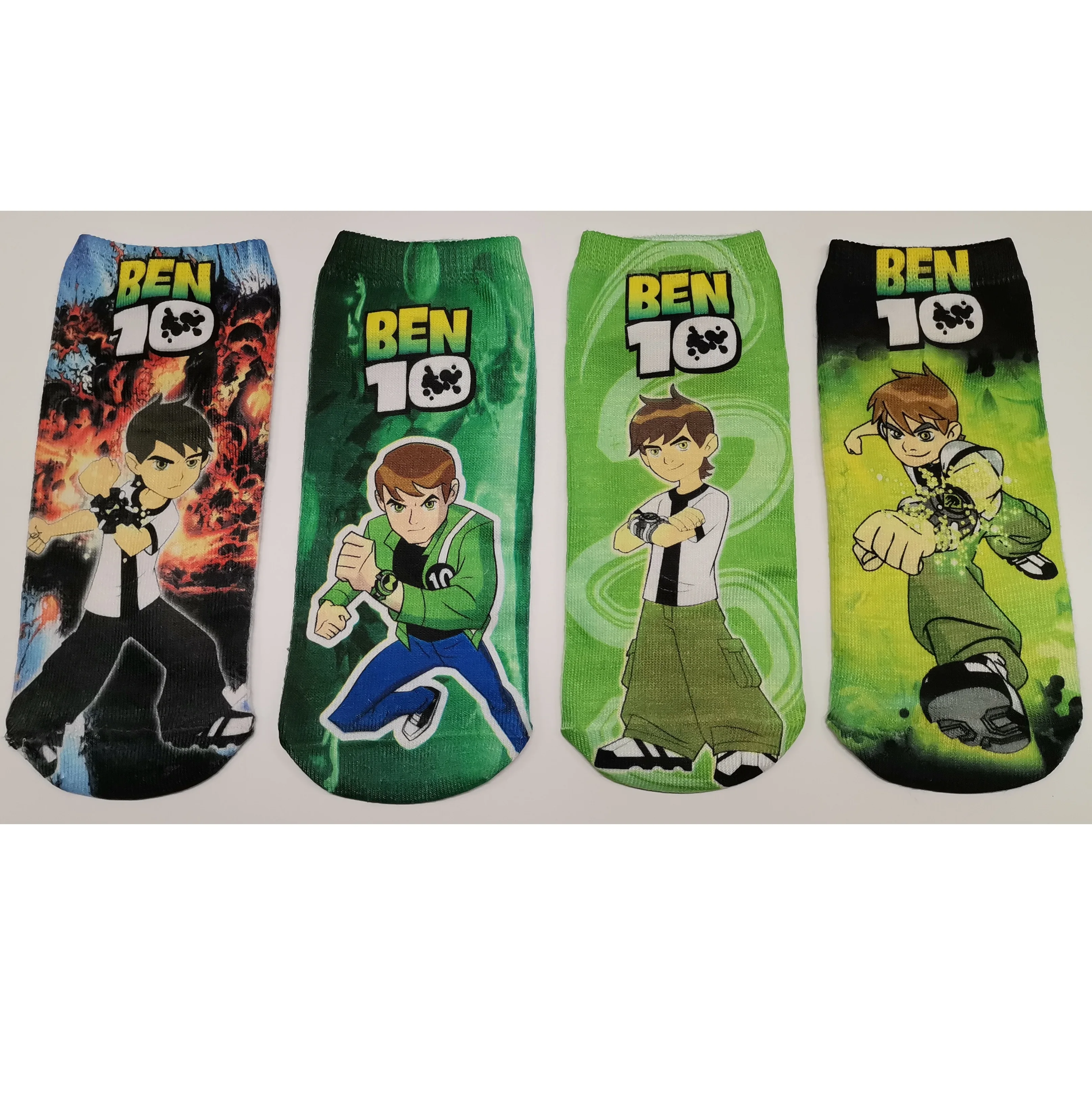 
2-10 Year 3D printed anime funny cartoon tube cotton socks for Kid children Boys Girls 