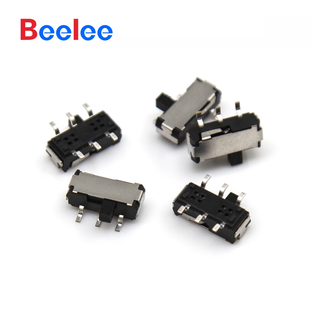 Низкопрофильный Прямоугольный переключатель слайда 0 3а мини-размер 12