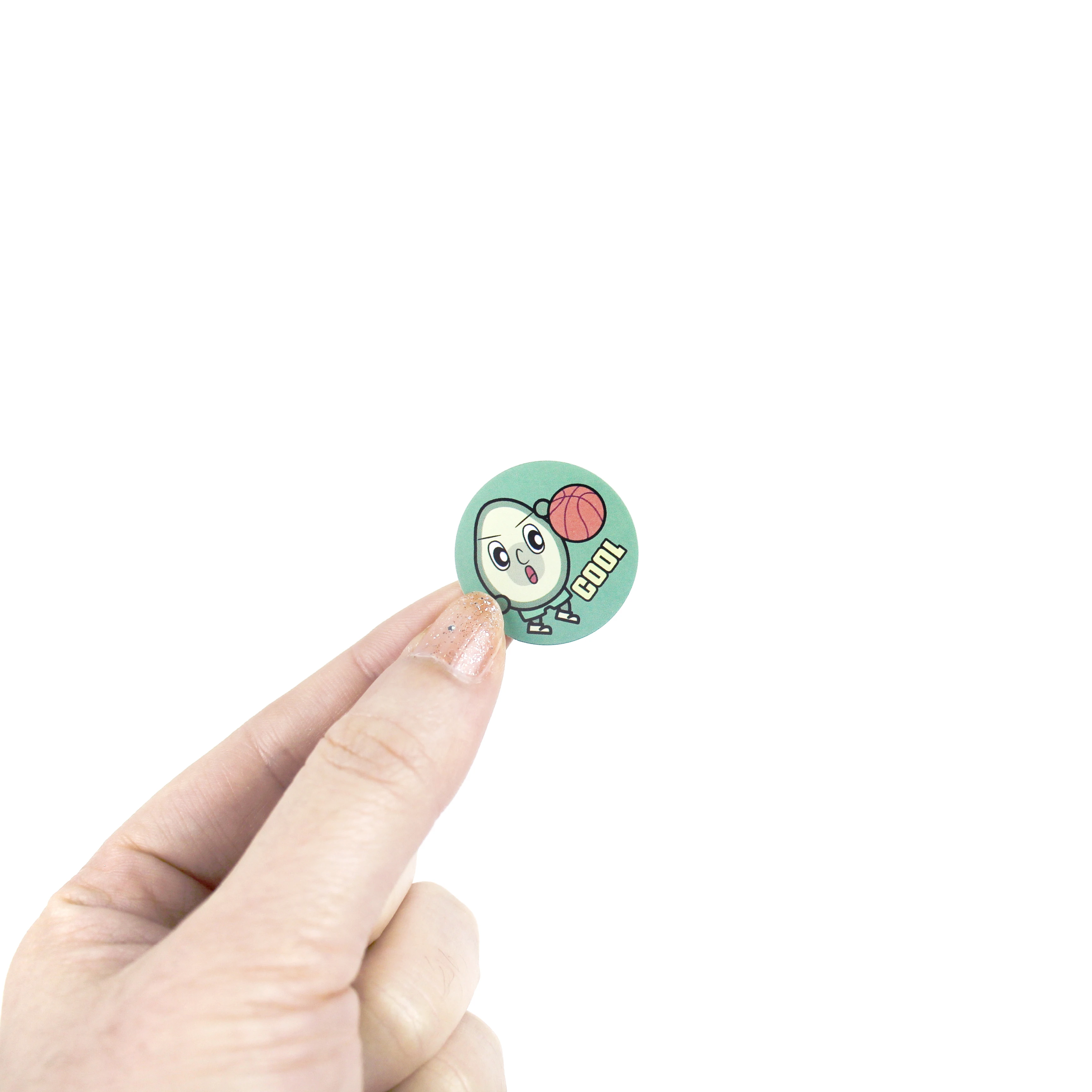 Factory Custom Adhesive Scented Sticker Label Individual Stickers Scratch And Sniff Paper