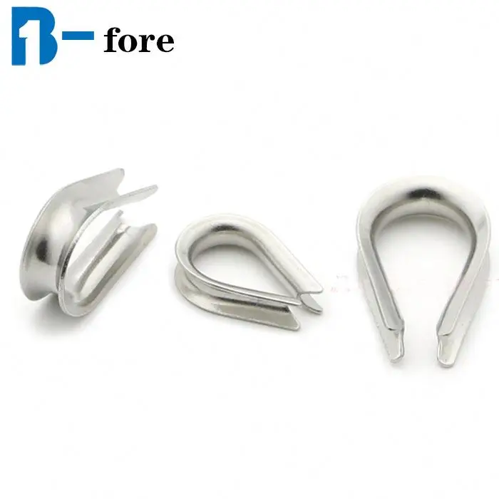 
Stainless Steel Wire Rope Thimble DIN6899B 