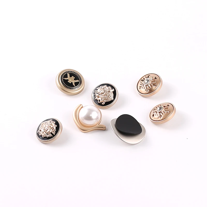 
Hot Sale Guaranteed Quality Round Alloy Metal Snap Button 