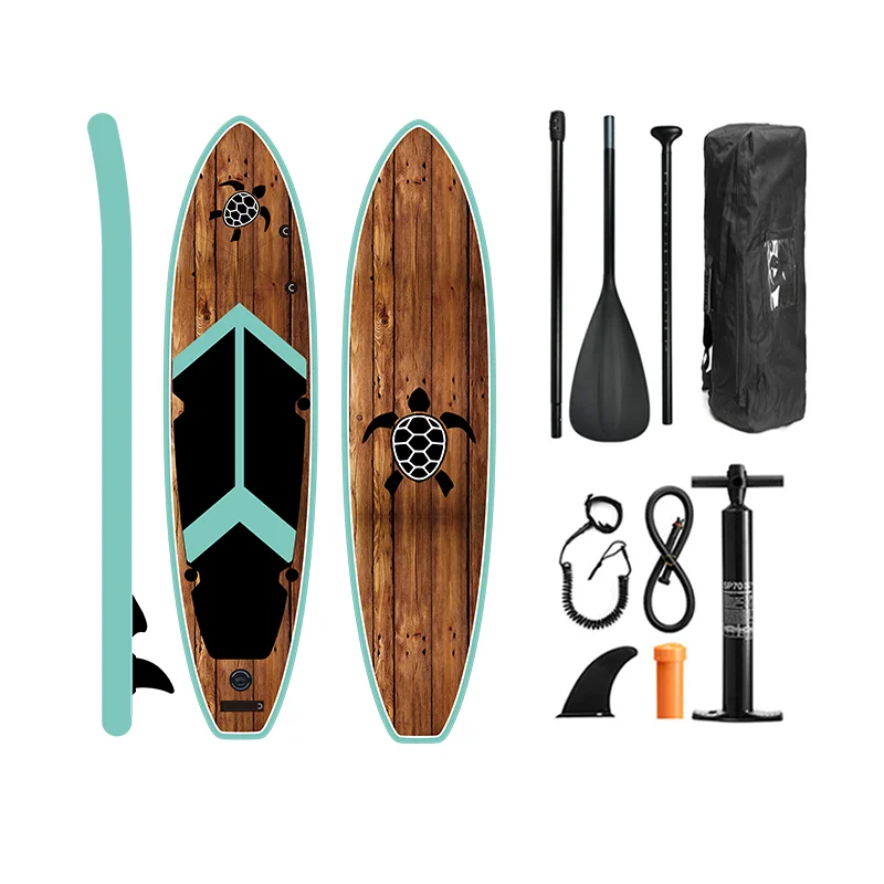 Talos  new design wholesale wood  sup padel board inflatable paddleboard