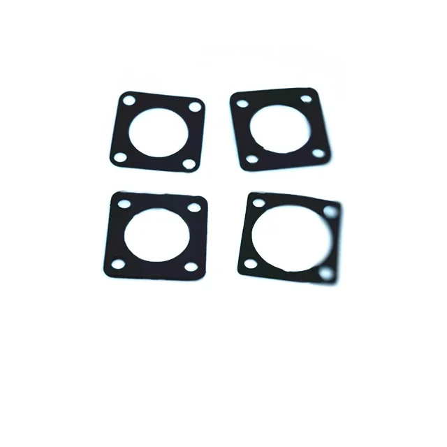 OEM customized Molded silicone Rubber flange gasket rubber sheet silicone rubber molded parts