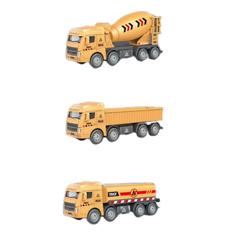 Alloy Children Toys Gift Vehicle 1:55 Scale Engineering Die Cast Friction Metal Free Wheel Model Car For Kids