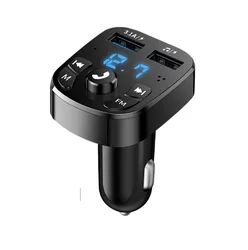 FM Transmitter Car Dual USB Wireless Radio MP3 Music Player Car Kit with Hands-Free Call