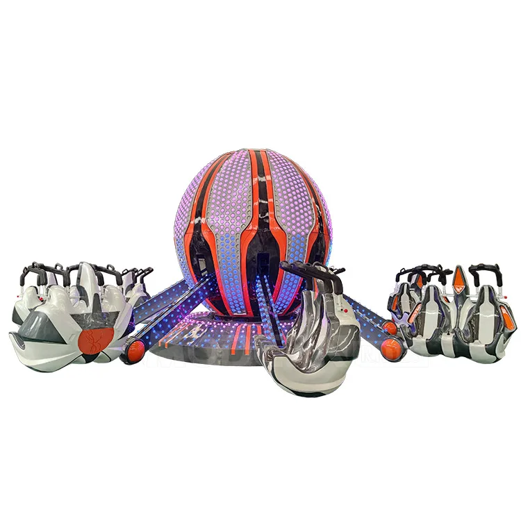 360 spinning attractive colorful family park amusement rides time pilot ride for sale