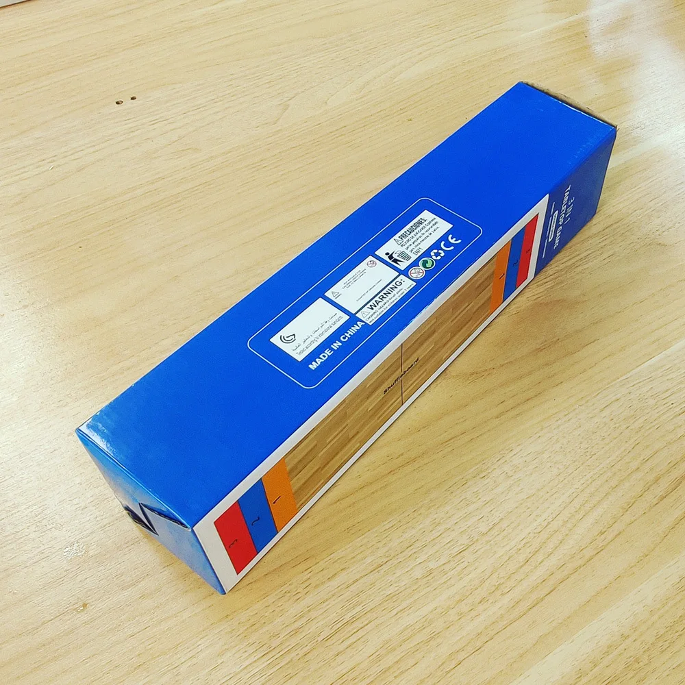 Table Top / Tabletop Wooden Shuffleboard and Board Curling Game Indoors Set, 3 IN 1 for Kids, Family Games